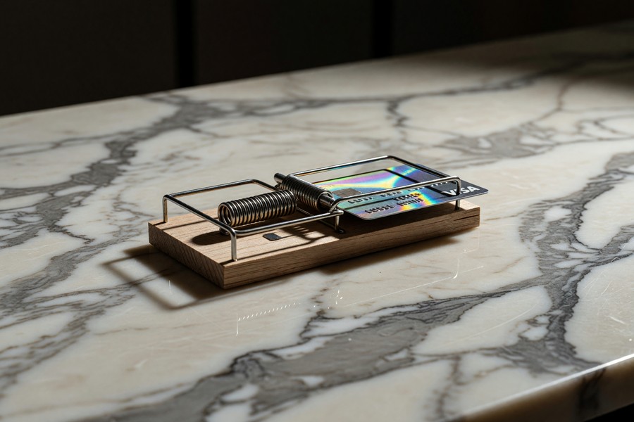 Visual breakdown of monthly subscription costs stacked by category on a budget chart