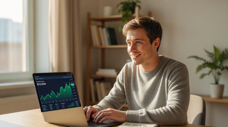 New investor reviewing simple strategies to invest their first $1000