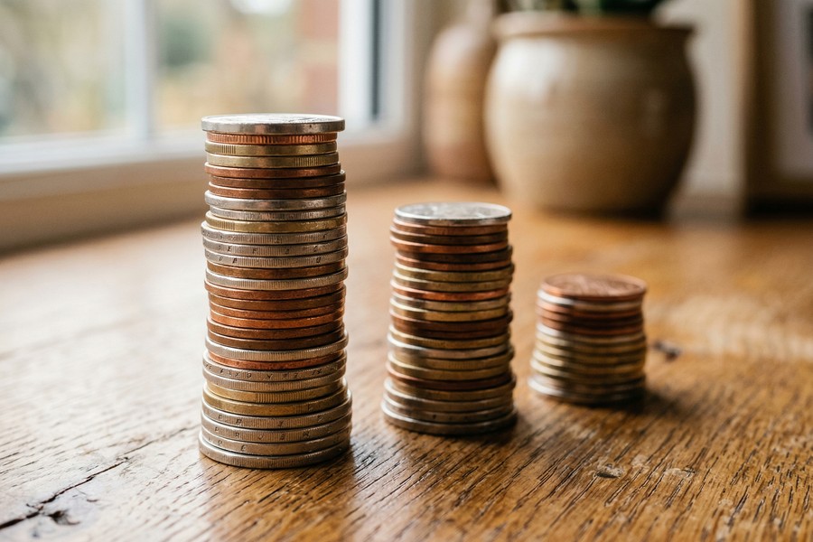 Infographic showing the debt to income ratio formula with labeled income and debt columns