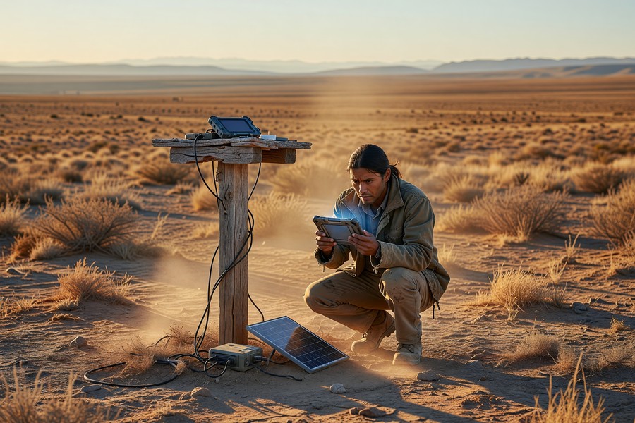 Diagram showing AI real-time translation pipeline from spoken input through ASR, NMT, and TTS output on a smartphone device