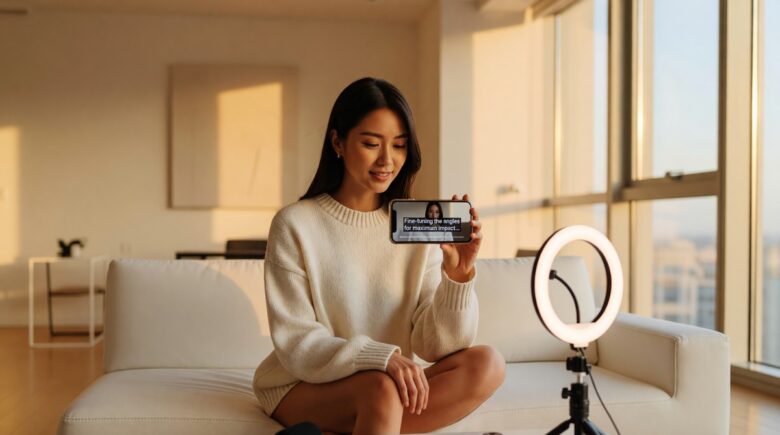 Best auto caption video apps for social media displayed on a smartphone screen