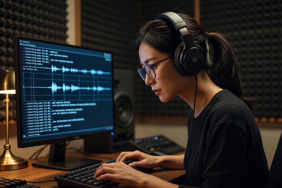 Side-by-side comparison of Kapwing, Descript, and CapCut caption interfaces on desktop and mobile