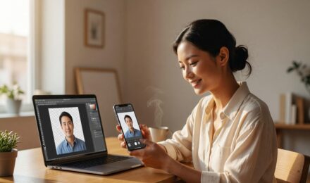 Best background remover apps for mobile phones displayed on iPhone and Android screens