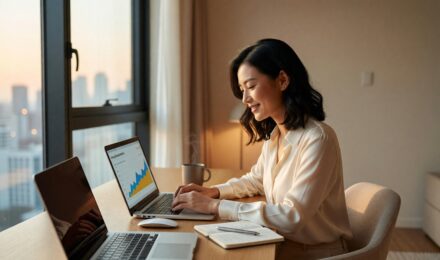 Best laptops for remote work in 2026 displayed on a modern home office desk