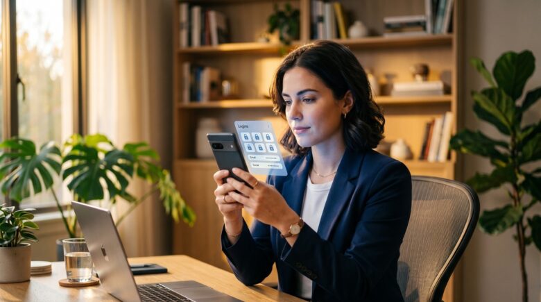 Best password manager mobile apps displayed on a smartphone screen in 2026