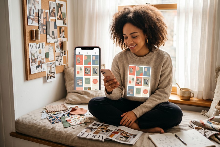Side-by-side comparison of PicsArt, Canva, and Adobe Express mobile interfaces on smartphone screens