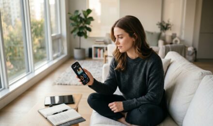 Best screen time tracker apps displayed on a smartphone screen