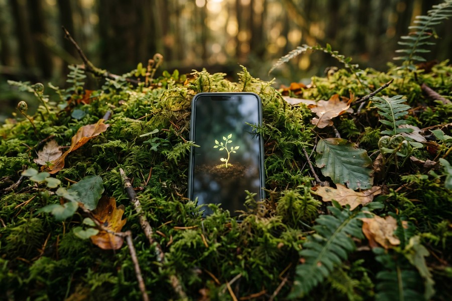 Dashboard comparison of Apple Screen Time, RescueTime, and Opal app interfaces side by side
