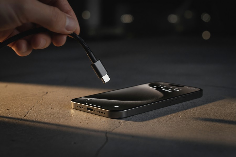 iPhone lock screen notification settings showing "When Unlocked" preview option selected