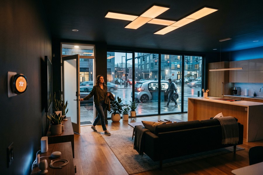 Visualization of future smart city infrastructure using AI behavior prediction in real-time