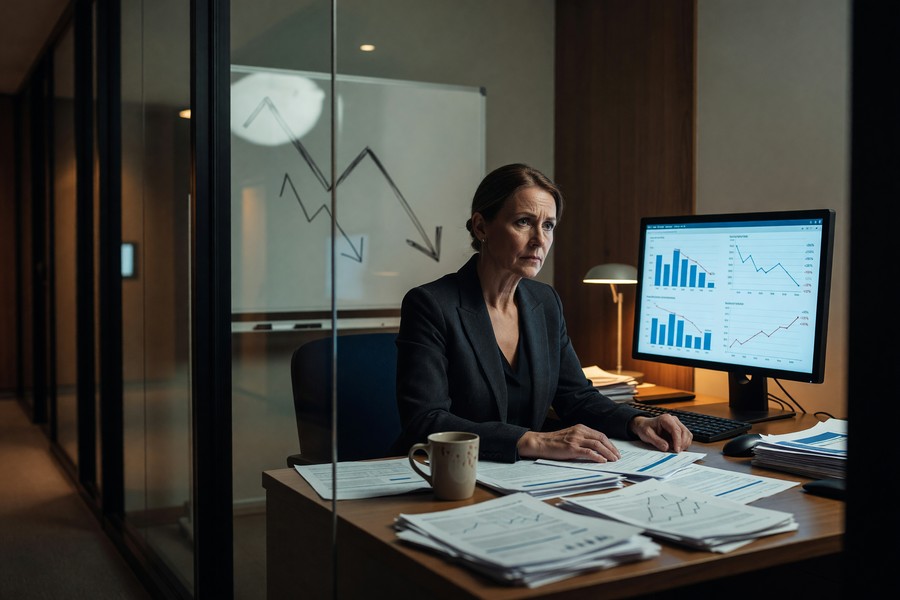 Bar chart comparing CPM advertising rates for human-authored versus AI-generated content publisher sites