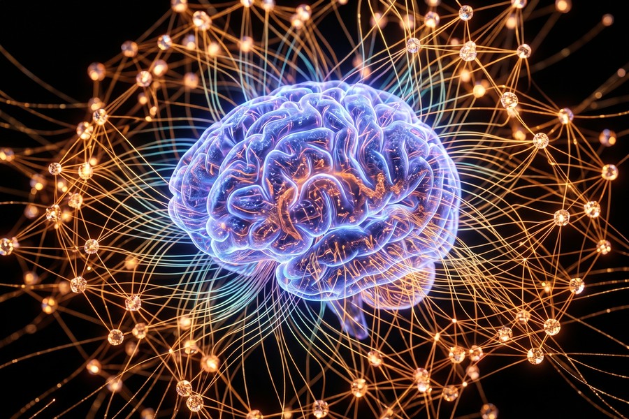 Infographic showing neuromorphic chip deployment growth across defense, automotive, and industrial IoT sectors from 2020 to 2025