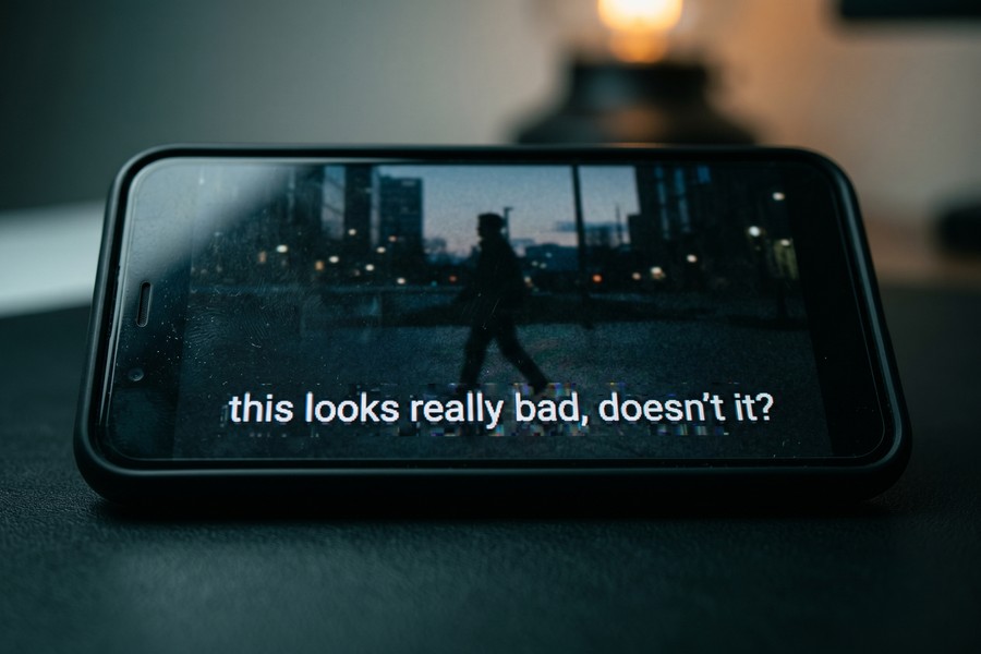 Smartphone export settings screen showing 1080p 9:16 vertical video ready for TikTok and Reels