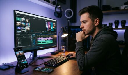 Kinemaster vs CapCut Pro side-by-side comparison on a smartphone screen