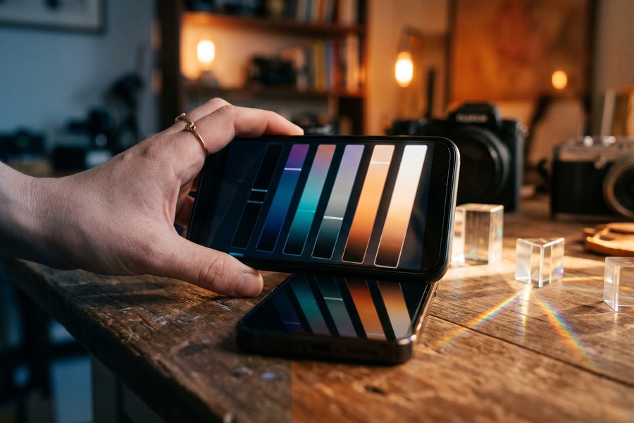 Side-by-side comparison of DaVinci Resolve and Premiere Rush color grading interfaces on iPad