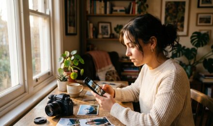 Snapseed vs Lightroom Mobile app comparison on a smartphone screen for everyday photo editing
