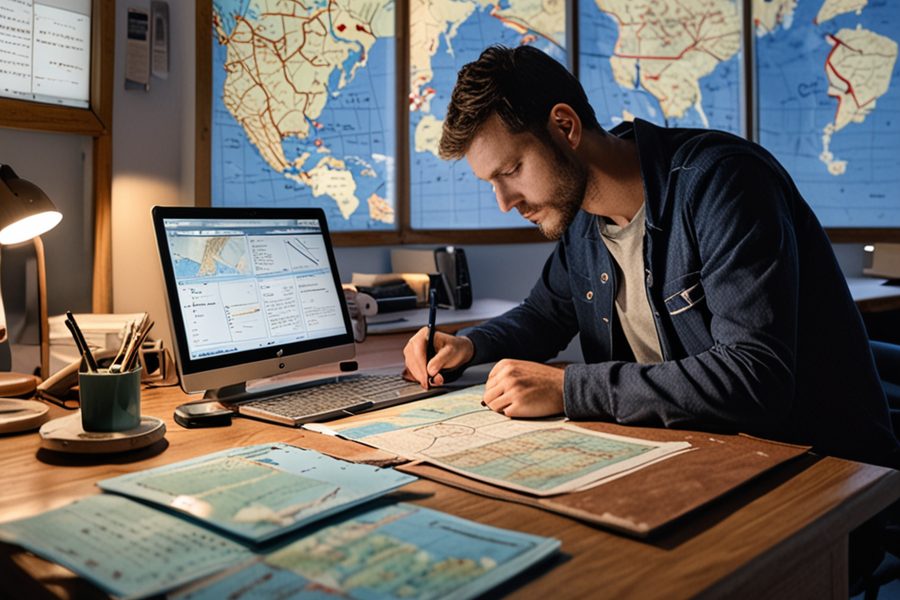 Comparison of AI tool accuracy on budget, transit, and booking details across 12 countries